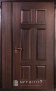 Дверь металлическая распашная №20 - фото вид снаружи