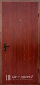 Входная дверь МДФ + ламинат №78 - фото вид снаружи