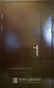Дверь для котельной частного дома №27 - фото вид снаружи