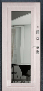 Дверь монтана с зеркалом входная №71 - фото №2