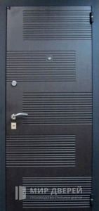 Входная дверь с пленкой ПВХ техно №207 - фото №1