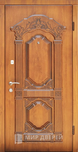 Элитная парадная дверь в дом №381 - фото вид снаружи