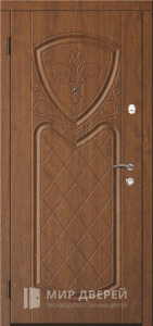 Стальная дверь с МДФ №327 - фото №2