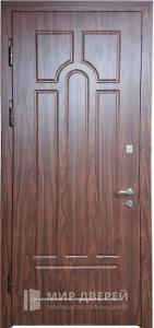 Одностворчатая дверь металлическая №26 - фото вид изнутри