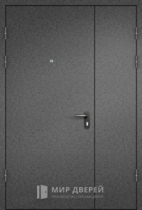 Металлическая дверь в подъезд №28 - фото вид изнутри