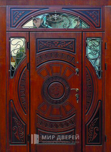 Большая дверь для загородного дома №116 - фото №1