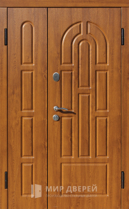 Дверь 1300х2100 двухстворчатая входная №9 - фото №1