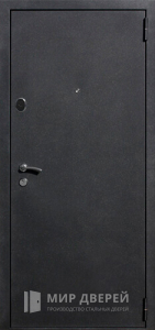 Дверь с порошком и МДФ панелью для дома №7 - фото вид снаружи