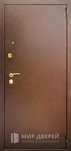 Железная дверь в квартиру с шумоизоляцией №7 - фото вид снаружи