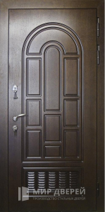 Дверь для бойлерной в частном доме №32 - фото вид снаружи