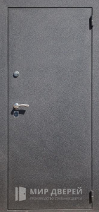 Взломостойкая входная дверь в дом цвет антик серебро №23 - фото №1