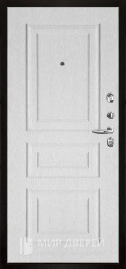 Дверь с полимерным напылением и МДФ ПВХ №16 - фото вид изнутри