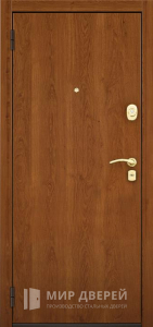 Дверь офисная порошок + ламинат №1 - фото вид изнутри