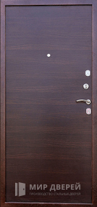 Металлическая ламинированная дверь №2 - фото вид изнутри