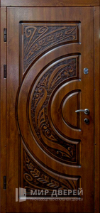 Входная дверь с покрытием винорит №40 - фото №2